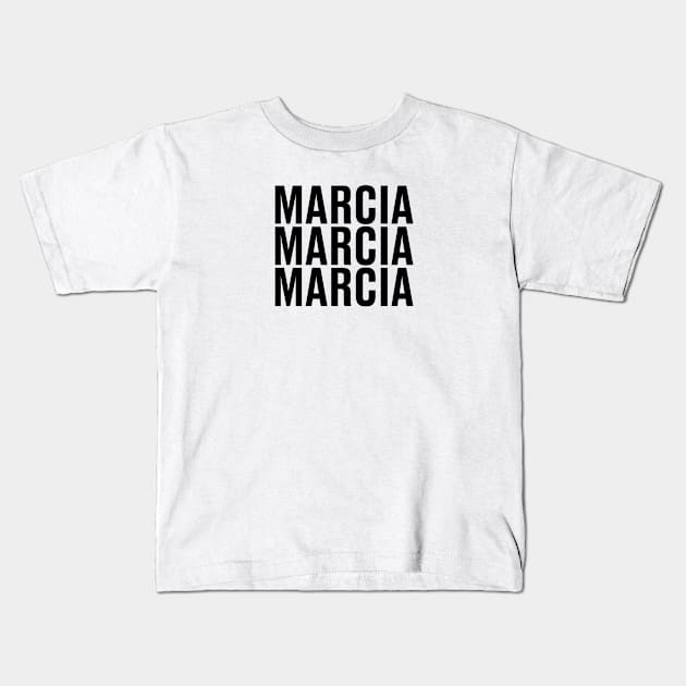 Marsha. Marsha. Marsha Kids T-Shirt by The Dude ATX